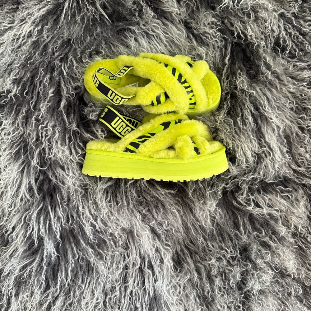 UGG Disco Cross Slide Animalia Slippers